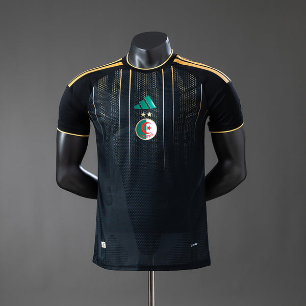 Player Version Algeria Black Jersey 2026 World Cup Football Kit Soccer Shirt
