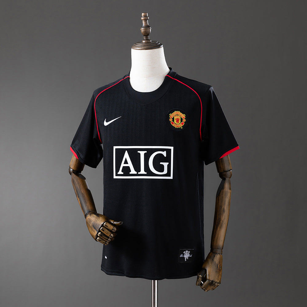 Man United Jersey 2007/08 Away Retro Football Kit