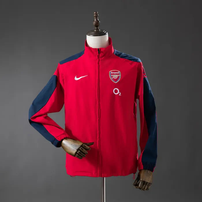 Arsenal Windbreaker 2004-05 Football Kit Soccer Jersey - PalmSportss