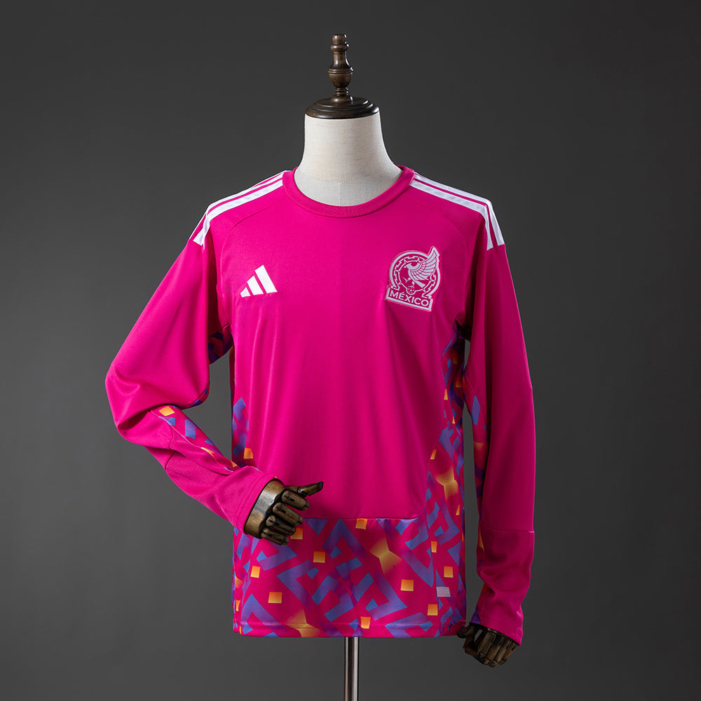 Mexico Goalkeeper Jersey 2026 World Cup Long Sleeves Football Kit Soccer Shirt