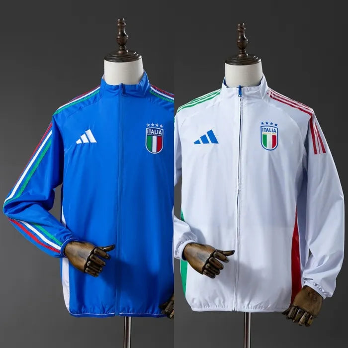 Italy Windbreaker 2025/26 Reversible Football Kit - PalmSportss