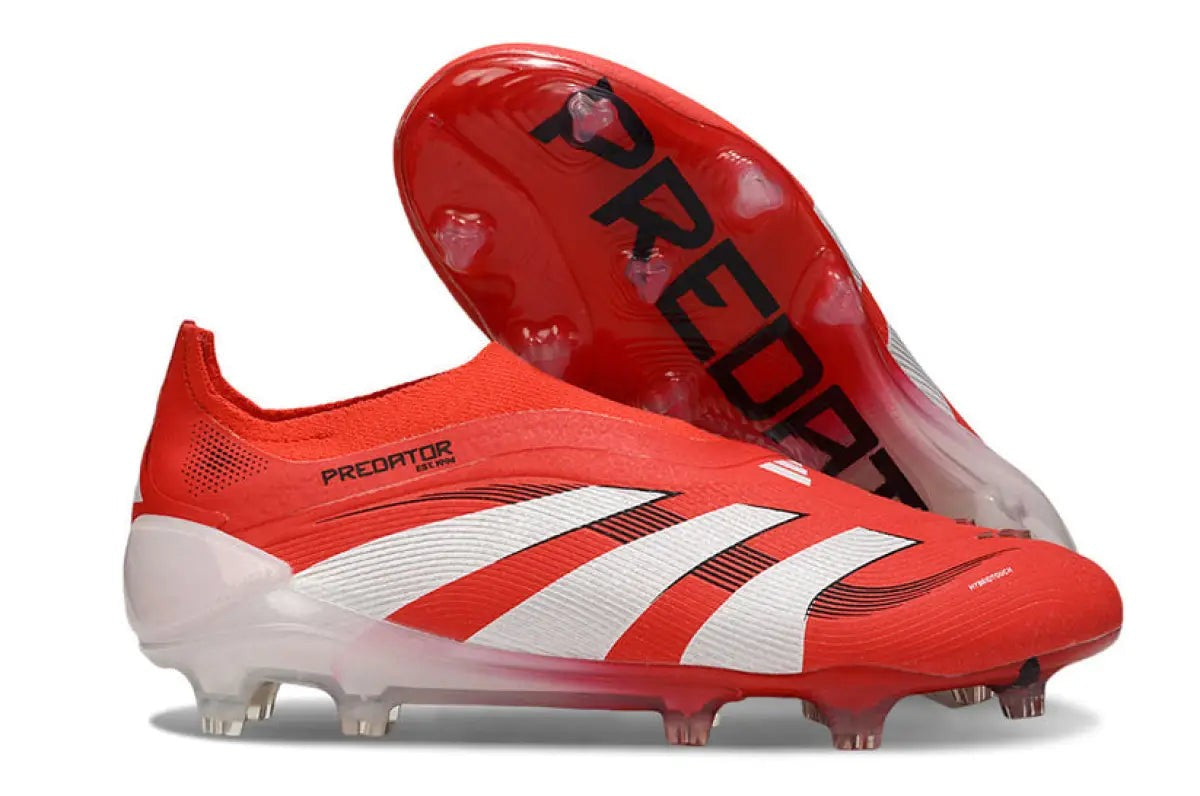 Predator Elite Laceless FG Red/White HappyKiks