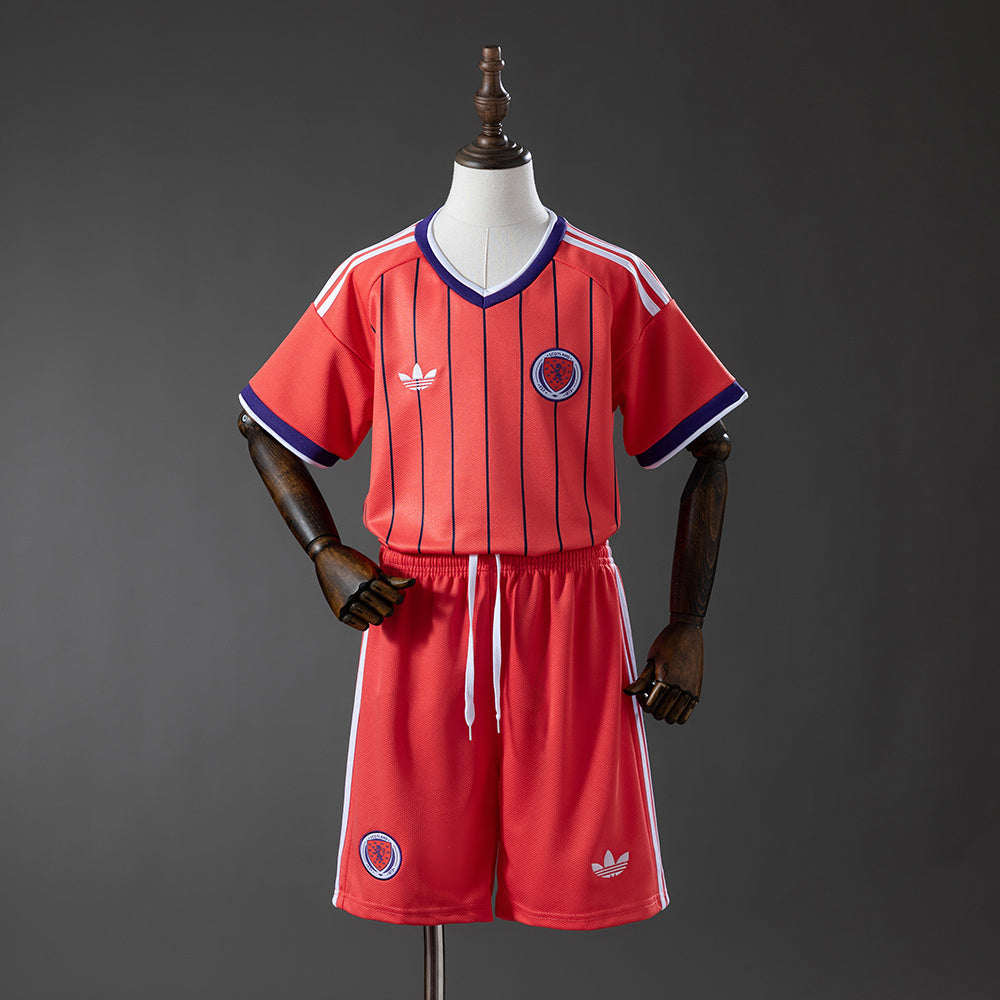 Kids Scotland Away Jersey 2026 World Cup Football Kit Soccer Shirt