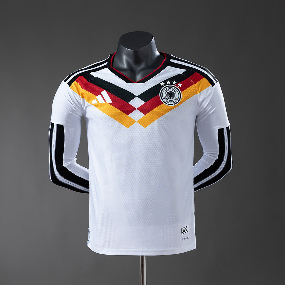 Player Version Germany Jersey 2026 World Cup Home Football Kit Long Sleeves