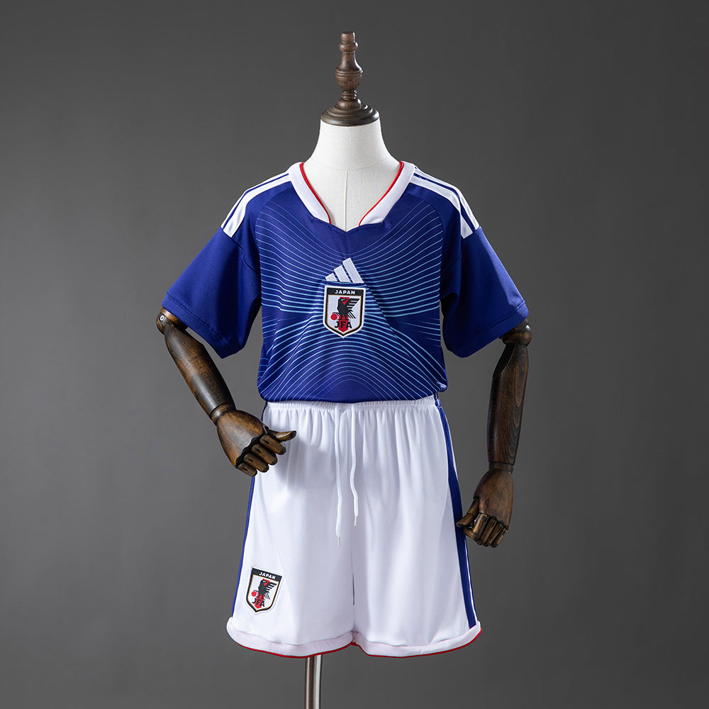 Kids Japan Home Jersey 2026 World Cup Football Kit Soccer Jersey