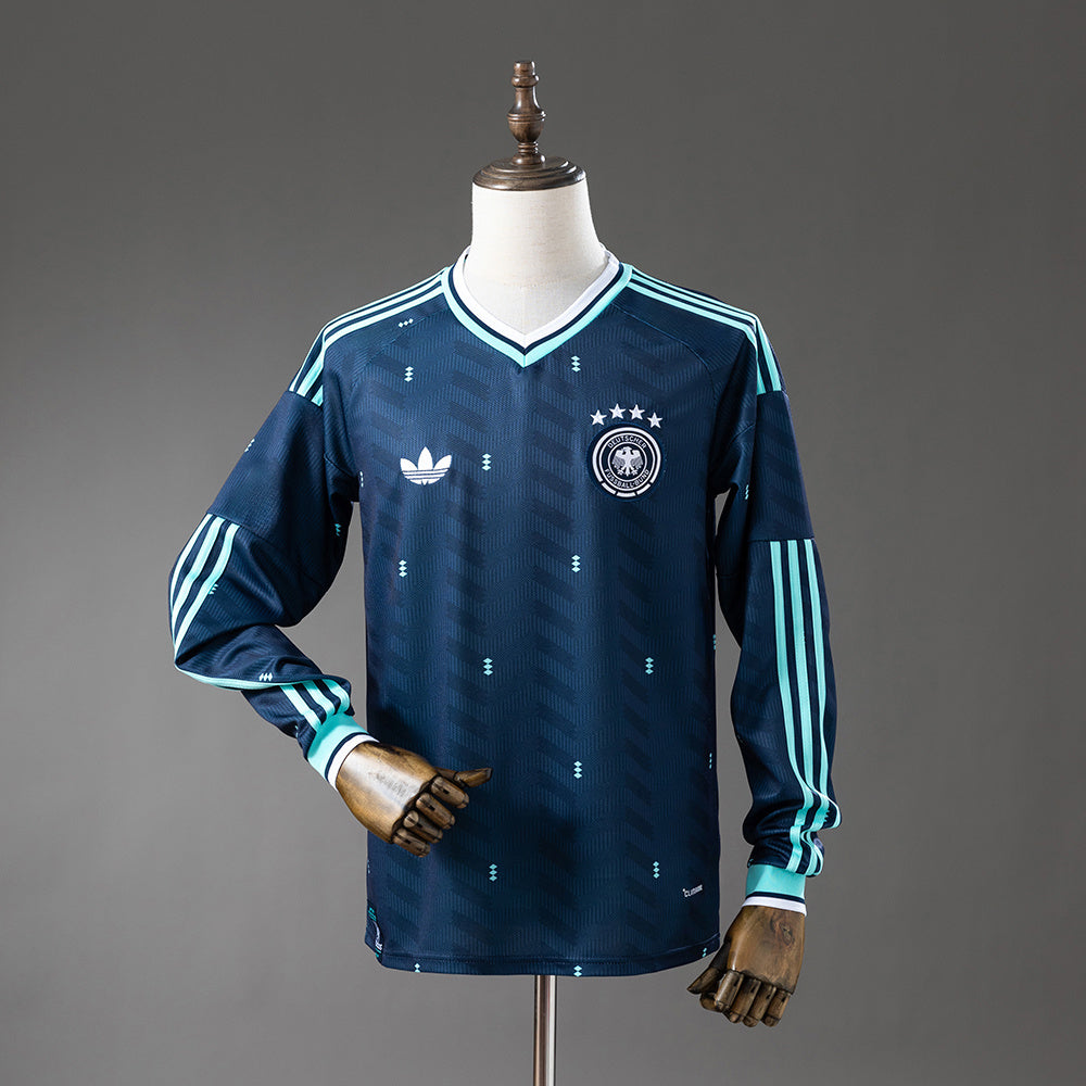 Germany Away Jersey 2026 World Cup Football Kit Long Sleeves