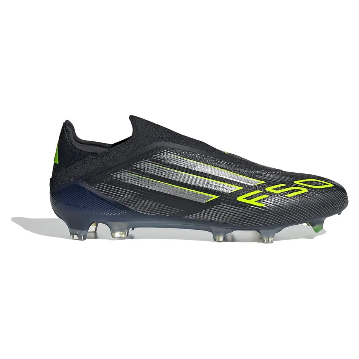 F50 Elite Laceless FG Black Green HappyKiks